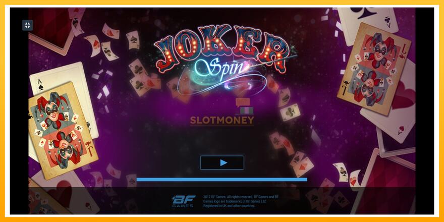 Máquina de jogos Joker Spin - chance de ganhar dinheiro, foto 1