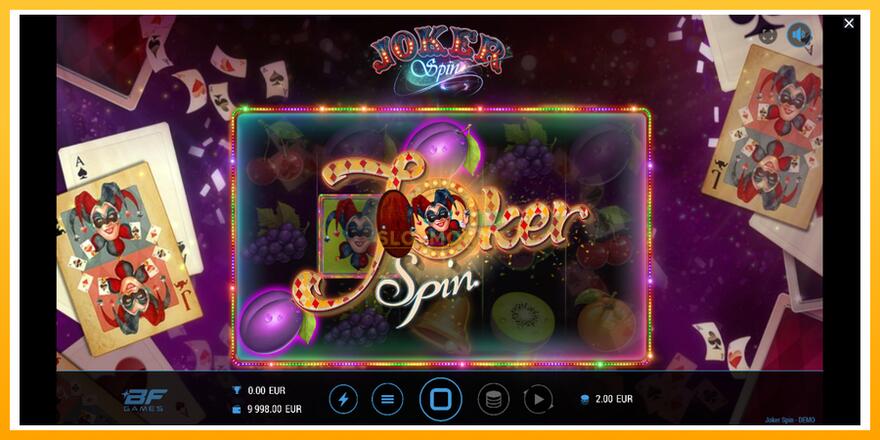 Máquina de jogos Joker Spin - chance de ganhar dinheiro, foto 3