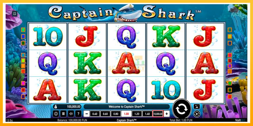 Máquina de jogos Captain Shark - chance de ganhar dinheiro, foto 1