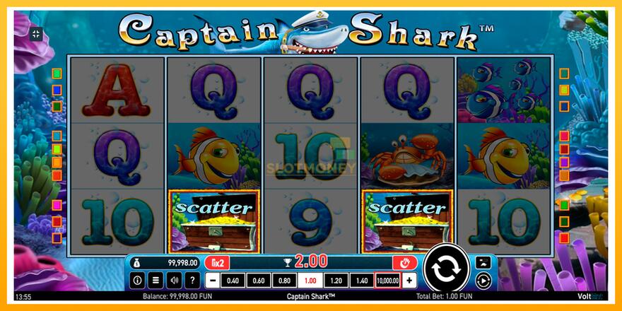 Máquina de jogos Captain Shark - chance de ganhar dinheiro, foto 2