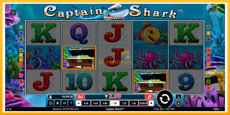 Máquina de jogos Captain Shark - chance de ganhar dinheiro, foto 3