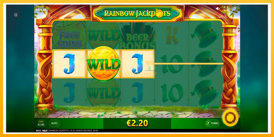 Máquina de jogos Rainbow Jackpots - chance de ganhar dinheiro, foto 7