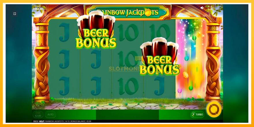 Máquina de jogos Rainbow Jackpots - chance de ganhar dinheiro, foto 8