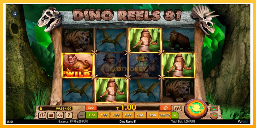 Máquina de jogos Dino Reels 81 - chance de ganhar dinheiro, foto 2