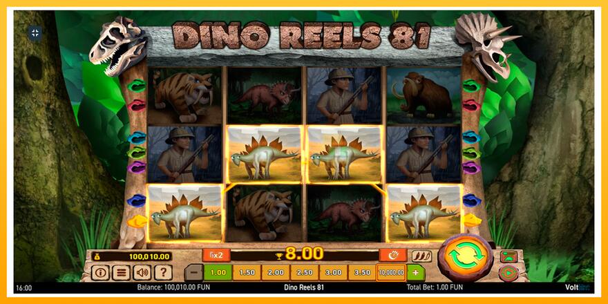 Máquina de jogos Dino Reels 81 - chance de ganhar dinheiro, foto 10