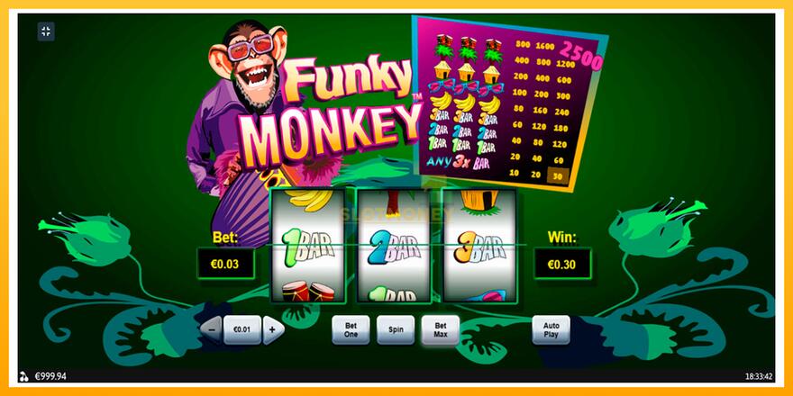 Máquina de jogos Funky Monkey - chance de ganhar dinheiro, foto 2