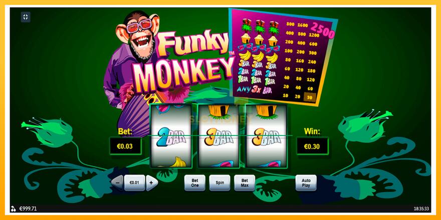 Máquina de jogos Funky Monkey - chance de ganhar dinheiro, foto 3