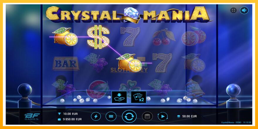 Máquina de jogos Crystal Mania - chance de ganhar dinheiro, foto 2