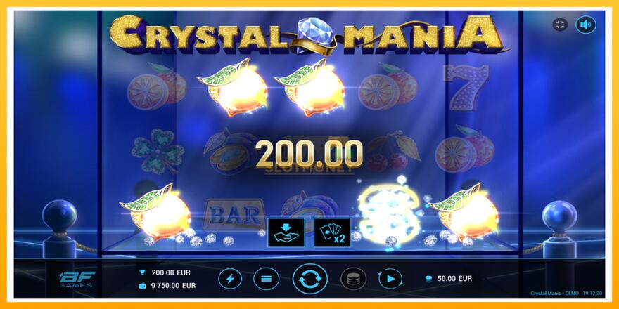 Máquina de jogos Crystal Mania - chance de ganhar dinheiro, foto 4