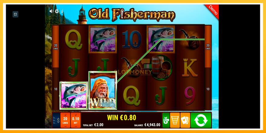 Máquina de jogos Old Fisherman - chance de ganhar dinheiro, foto 10