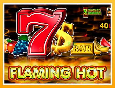 Máquina de jogos Flaming Hot - jogar por dinheiro