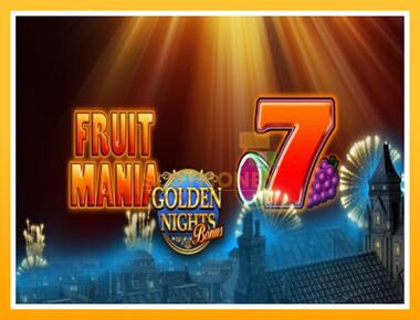 Máquina de jogos Fruit Mania Golden Nights - jogar por dinheiro