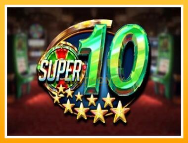 Máquina de jogos Super 10 Stars - jogar por dinheiro