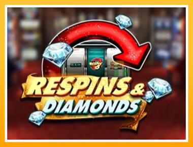 Máquina de jogos Respins Diamonds - jogar por dinheiro