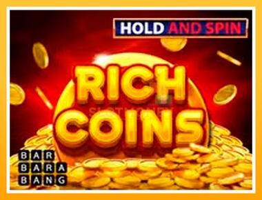 Máquina de jogos Rich Coins Hold and Spin - jogar por dinheiro