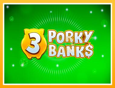 Máquina de jogos 3 Porky Banks - jogar por dinheiro