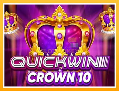 Máquina de jogos Quick Win Crown 10 - jogar por dinheiro