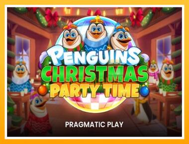 Máquina de jogos Penguins Christmas Party Time - jogar por dinheiro