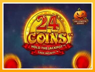 Máquina de jogos 24 Coins Halloween Jackpots - jogar por dinheiro