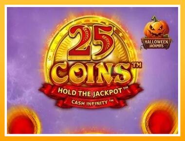 Máquina de jogos 25 Coins Halloween Jackpots - jogar por dinheiro