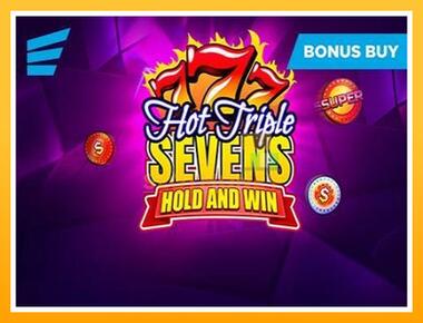 Máquina de jogos Hot Triple Sevens Hold & Win - jogar por dinheiro