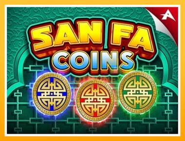 Máquina de jogos San Fa Coins - jogar por dinheiro