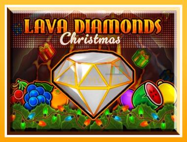 Máquina de jogos Lava Diamonds Christmas - jogar por dinheiro