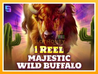 Máquina de jogos 1 Reel Majestic Wild Buffalo - jogar por dinheiro