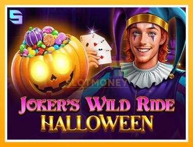 Máquina de jogos Jokers Wild Ride Halloween - jogar por dinheiro