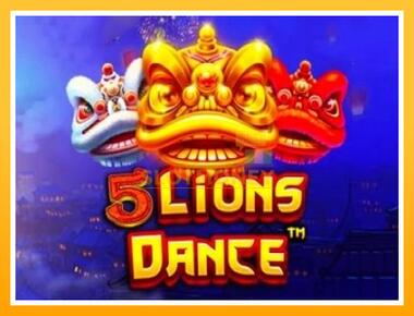 Máquina de jogos 5 Lions Dance - jogar por dinheiro