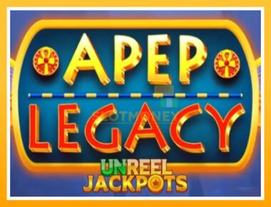 Máquina de jogos Apep Legacy - jogar por dinheiro