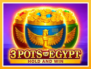 Máquina de jogos 3 Pots of Egypt - jogar por dinheiro