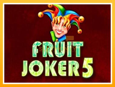 Máquina de jogos Fruit Joker 5 - jogar por dinheiro