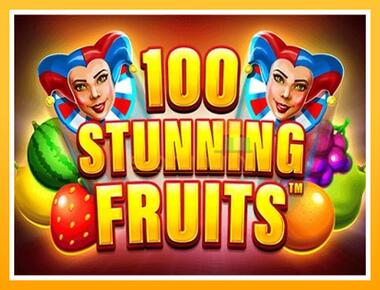 Máquina de jogos 100 Stunning Fruits - jogar por dinheiro