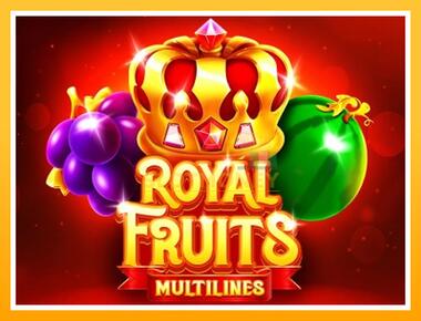 Máquina de jogos Royal Fruits Multilines - jogar por dinheiro