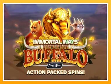 Máquina de jogos Immortal Ways Buffalo SE - jogar por dinheiro