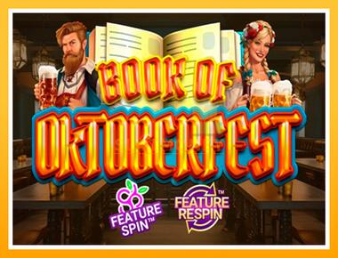 Máquina de jogos Book of Oktoberfest - jogar por dinheiro