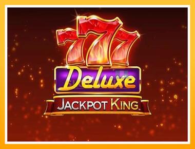 Máquina de jogos 777 Deluxe Jackpot King - jogar por dinheiro