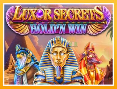 Máquina de jogos Luxor Secrets Holdn Win - jogar por dinheiro