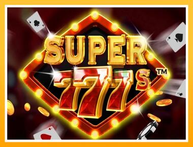 Máquina de jogos Super 777s - jogar por dinheiro