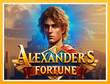 Máquina de jogos Alexanders Fortune - jogar por dinheiro