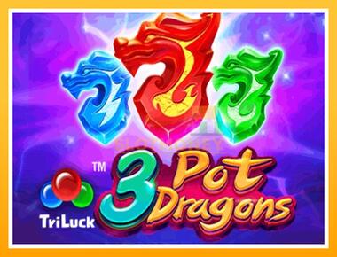 Máquina de jogos 3 Pot Dragons - jogar por dinheiro