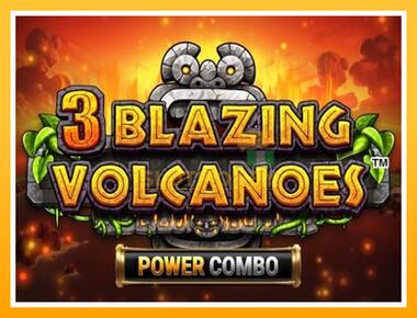 Máquina de jogos 3 Blazing Volcanoes Power Combo - jogar por dinheiro