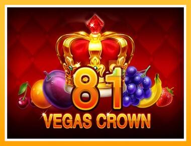 Máquina de jogos 81 Vegas Crown - jogar por dinheiro