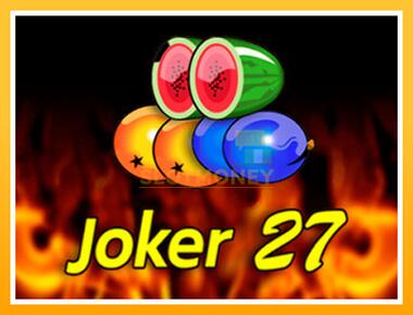 Máquina de jogos Joker 27 - jogar por dinheiro