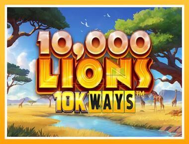 Máquina de jogos 10,000 Lions 10K Ways - jogar por dinheiro