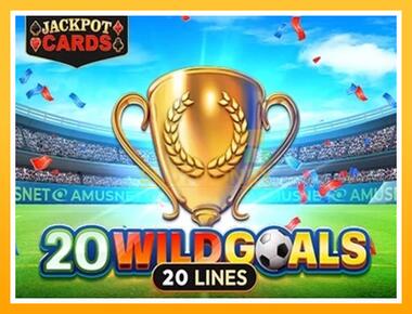 Máquina de jogos 20 Wild Goals - jogar por dinheiro