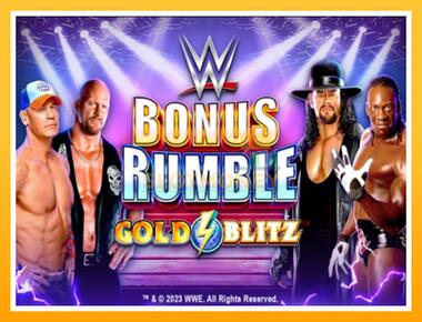 Máquina de jogos WWE Bonus Rumble Gold Blitz - jogar por dinheiro