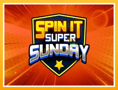 Máquina de jogos Spin It Super Sunday - jogar por dinheiro