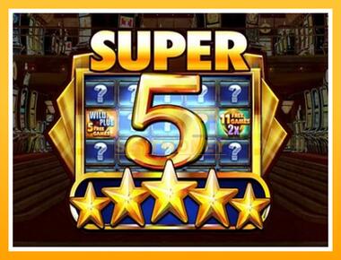 Máquina de jogos Super 5 Stars - jogar por dinheiro